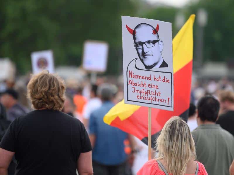 Sorge vor Radikalisierung des Protests gegen Corona-Regeln