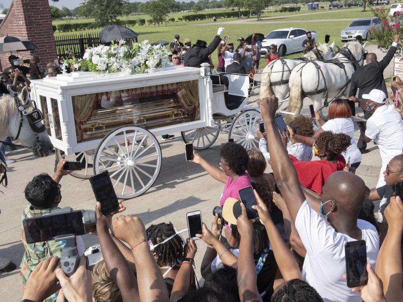 Floyd beigesetzt – Al Sharpton: «Wir werden weiter kämpfen»