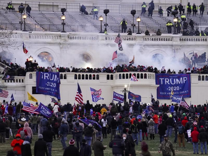 Chaos in Washington: Trump-Anhänger stürmen Kapitol