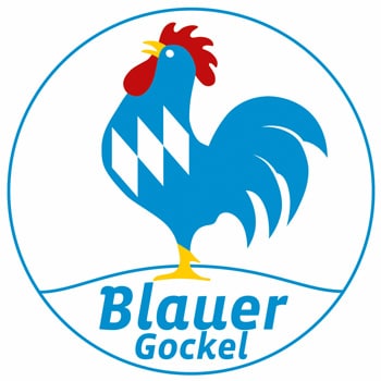 Logo Blauer Gockel