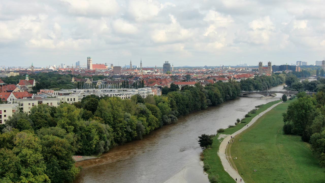 Hochwassergefahr: Isar-Radweg wird gesperrt