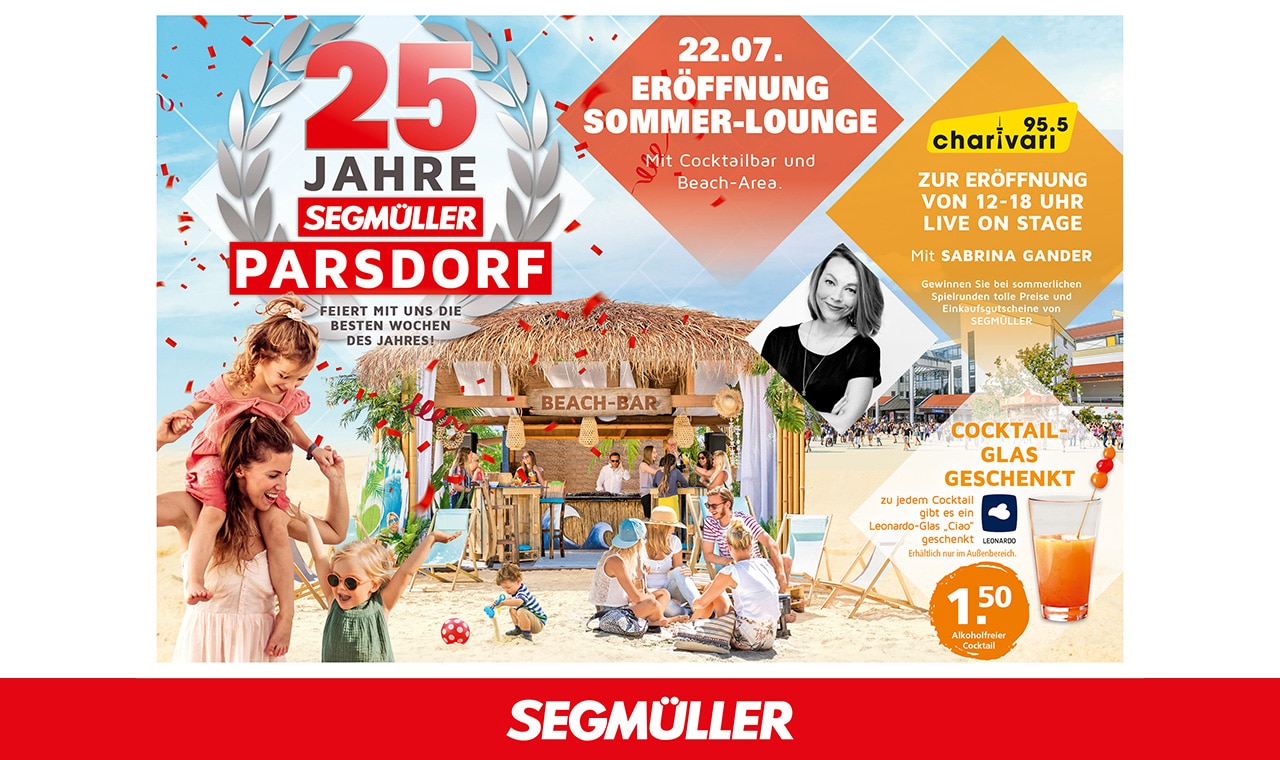 Eröffnung der Segmüller Sommer Lounge