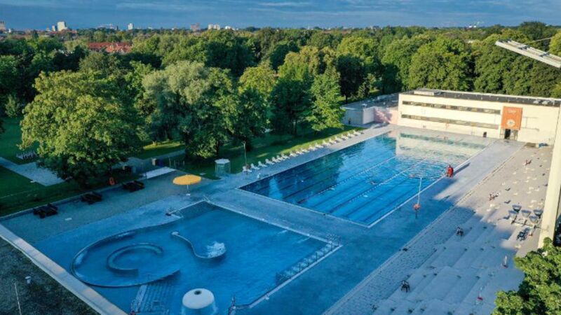 Freibad in München