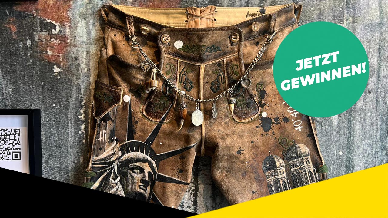 Gewinne ein spezielles Lederhosen-Umstyling mit deinem Motiv!