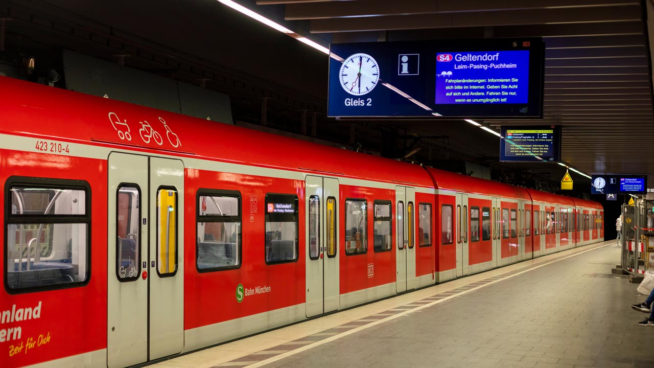 S-Bahn: Ausfälle und Schienenersatzverkehr an der Stammstrecke im August