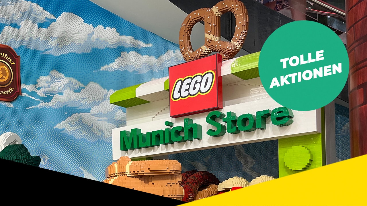 Komm vorbei: der LEGO® Flagship Store in München feiert Geburtstag