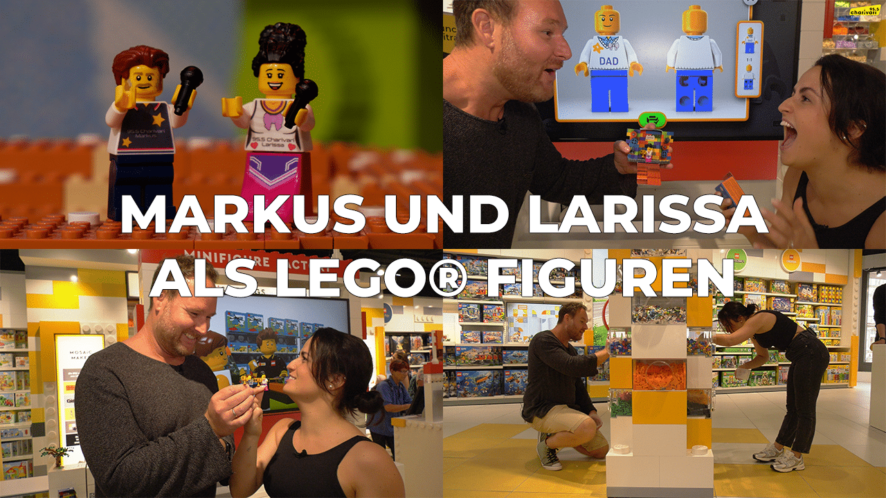 Video Markus und Larissa als LEGO Figuren