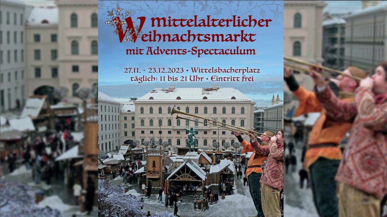München: Mittelalterlicher Christkindlmarkt