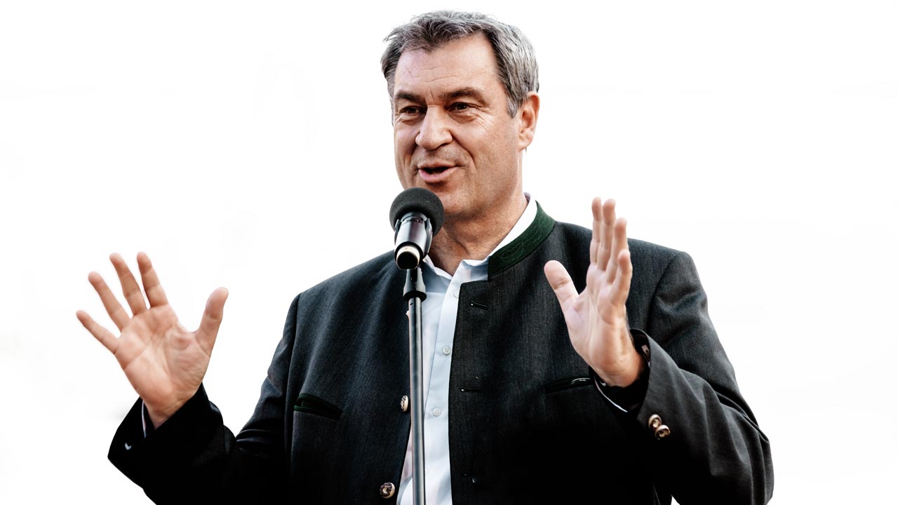 Markus Söder als bayerischer Ministerpräsident wiedergewählt