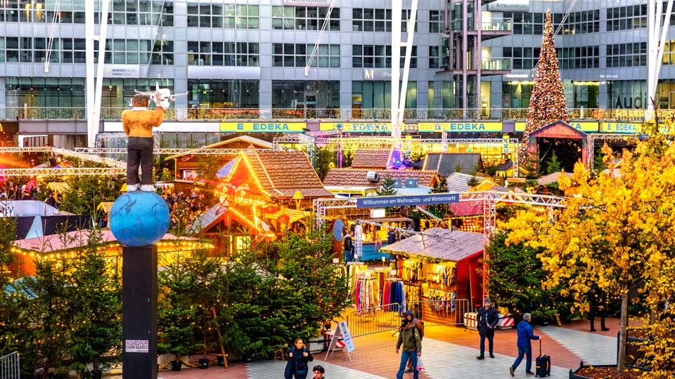 Christkindlmarkt: Flughafen München