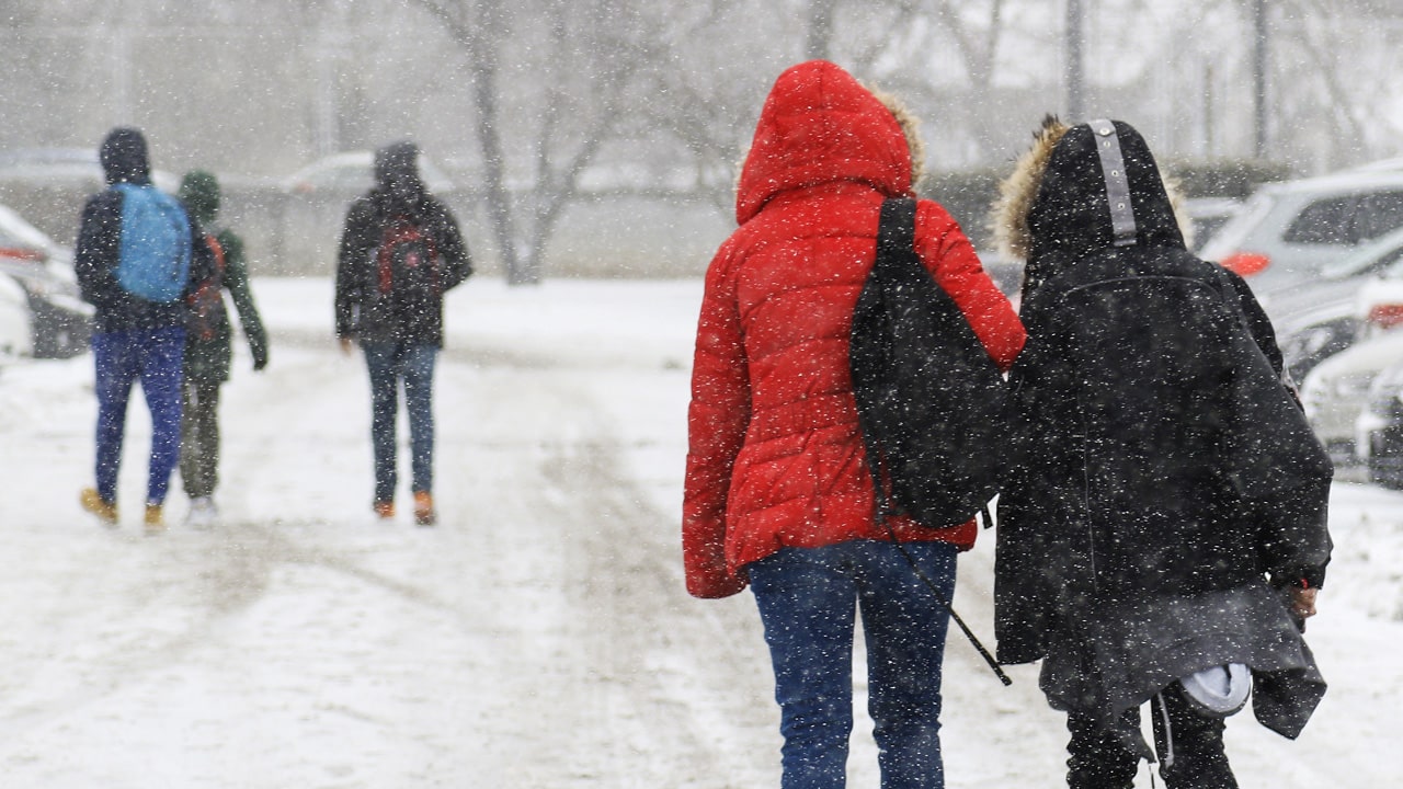Wegen Schnee: Hier fällt in Bayern am Montag die Schule aus
