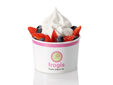 frogis frozen yogurt eis