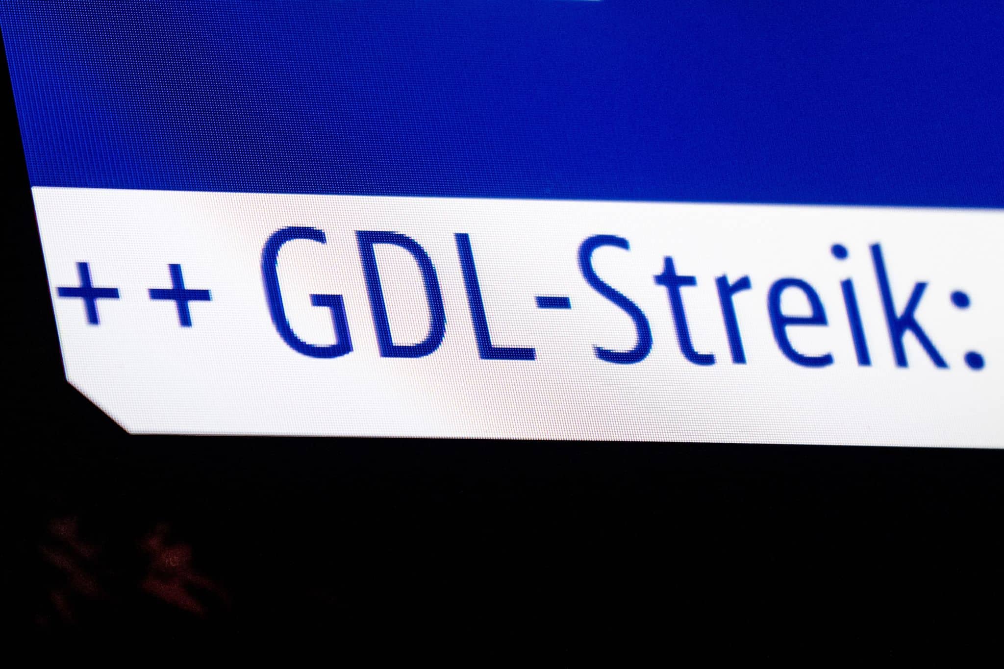 Bahnverkehr wegen GDL-Streik in Bayern stark eingeschränkt