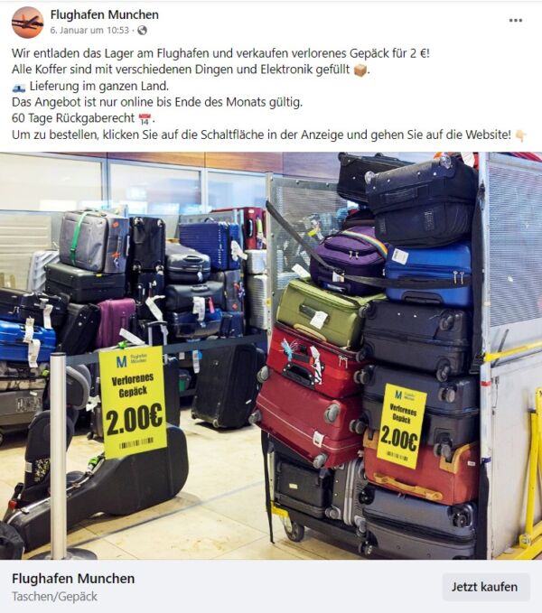 fake koffer flughafen