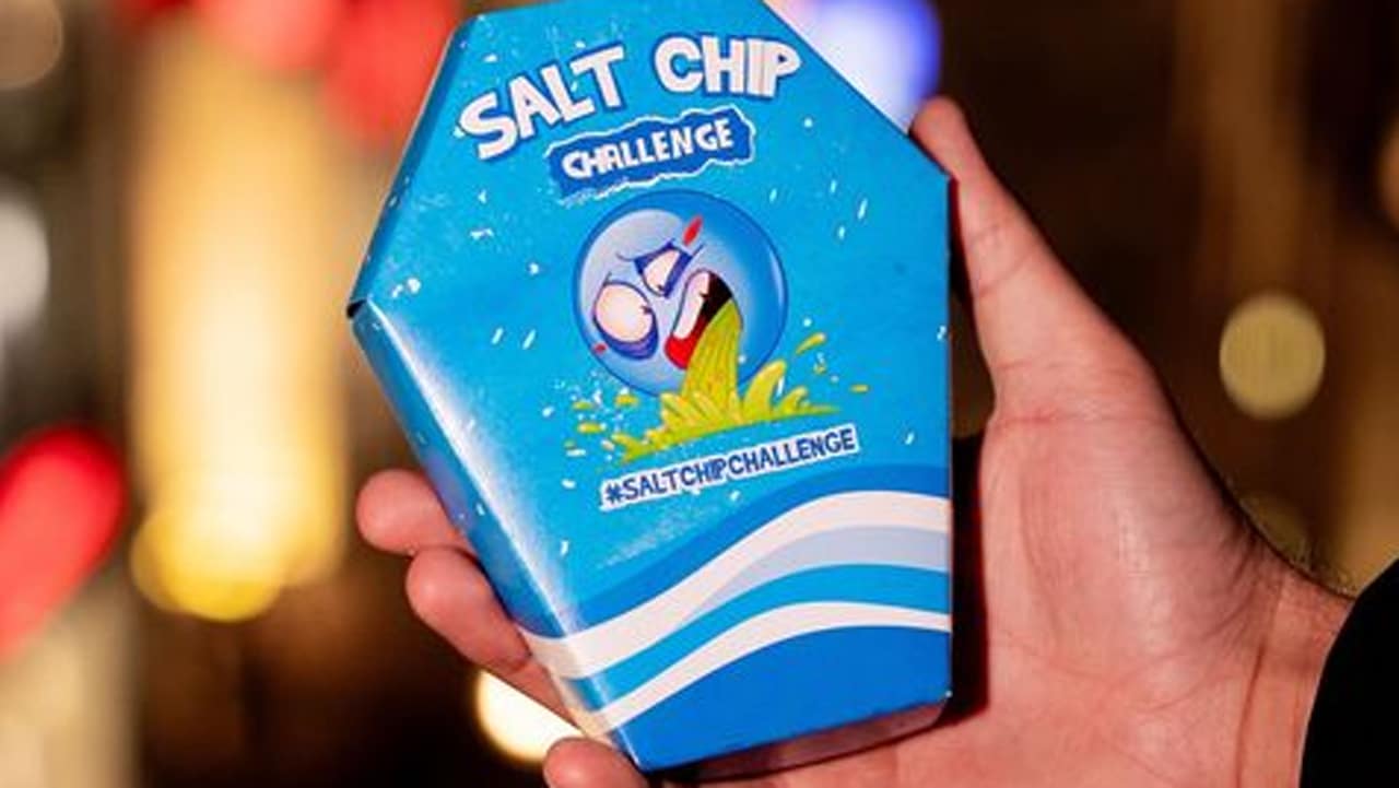 Nach dem schärfsten Snack der Welt kommt jetzt die Salt Chip Challenge