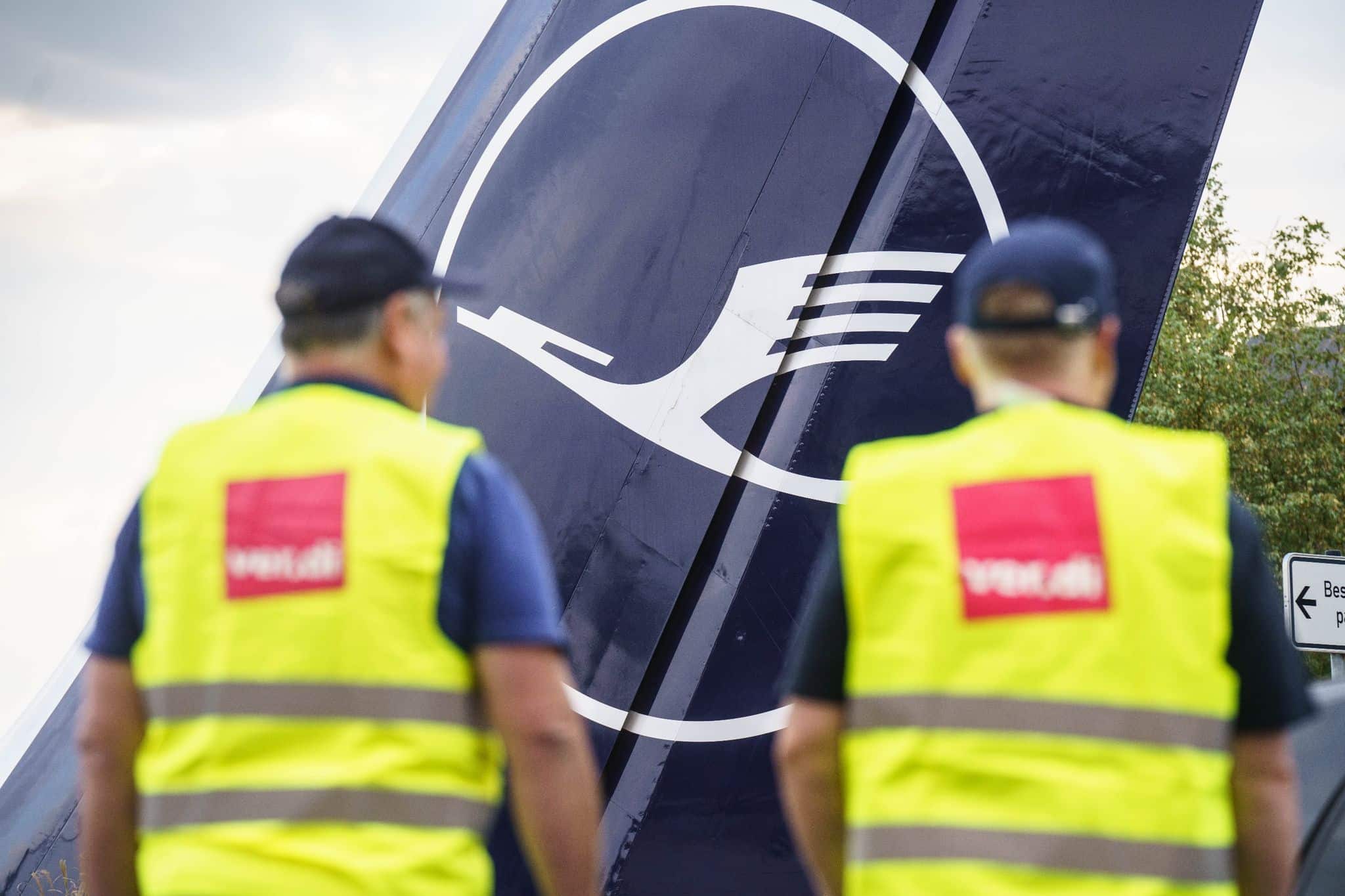 Ab Donnerstag: Verdi ruft Lufthansa-Bodenpersonal zu Streik auf