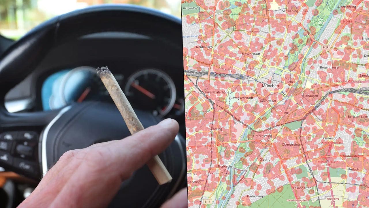 Cannabis in Deutschland: Karte zeigt, wo du im Freien rauchen darfst