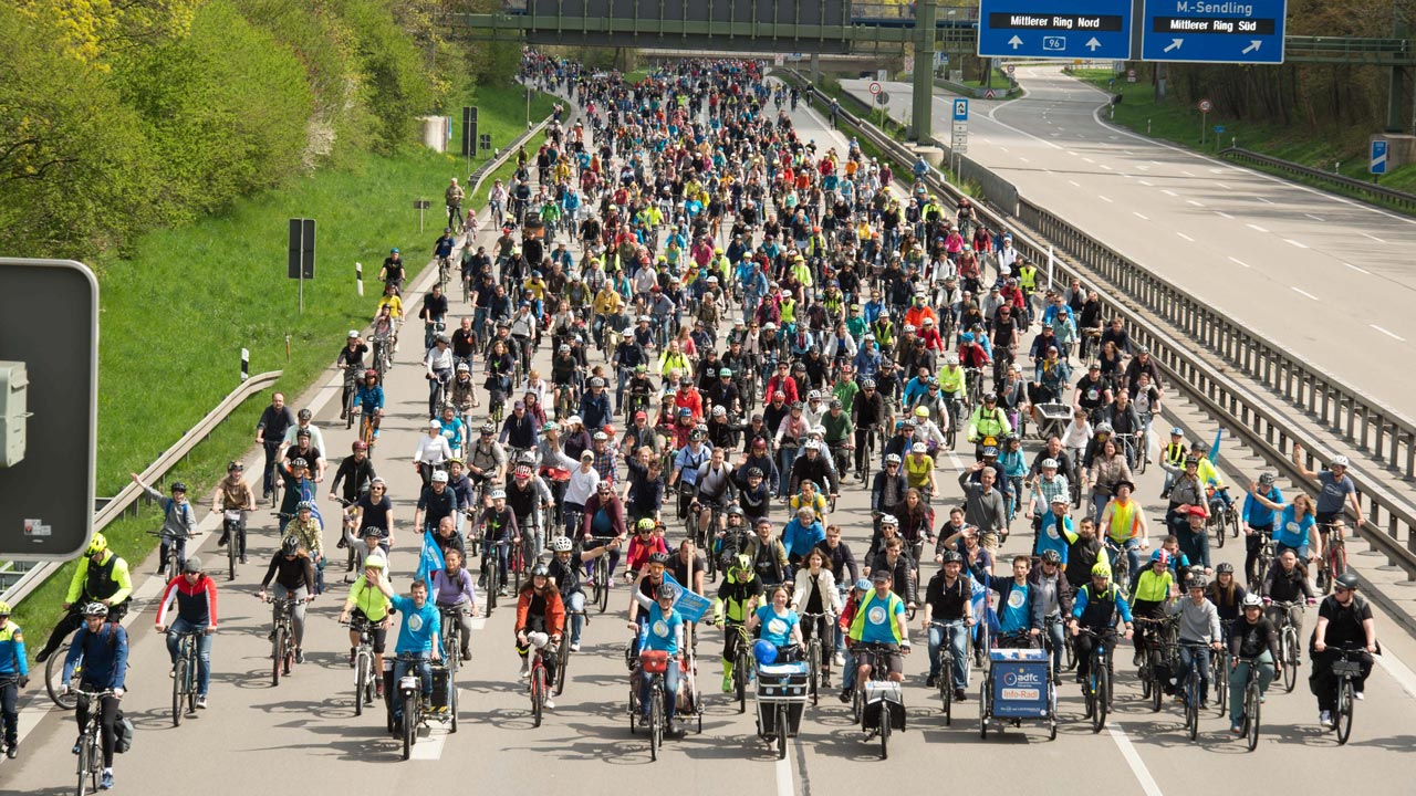 Radl-Demo als Sternfahrt in München: Hier gibt es am Sonntag Einschränkungen