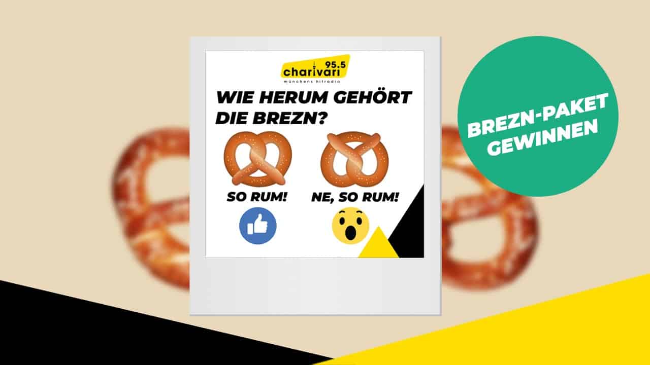 Wie rum gehört die Brezn? Stimm ab und gewinne dein Brezn-Paket!