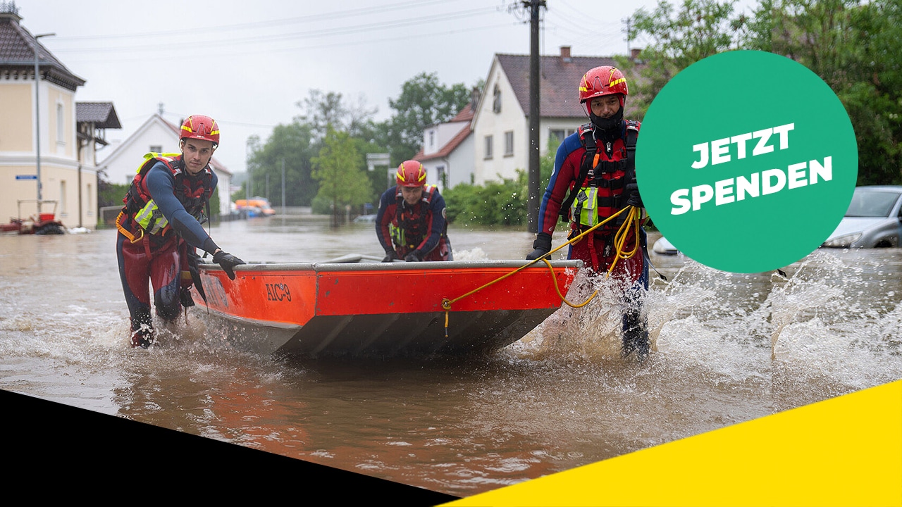 Wir halten zusammen: Hier kannst du für die Hochwasseropfer spenden