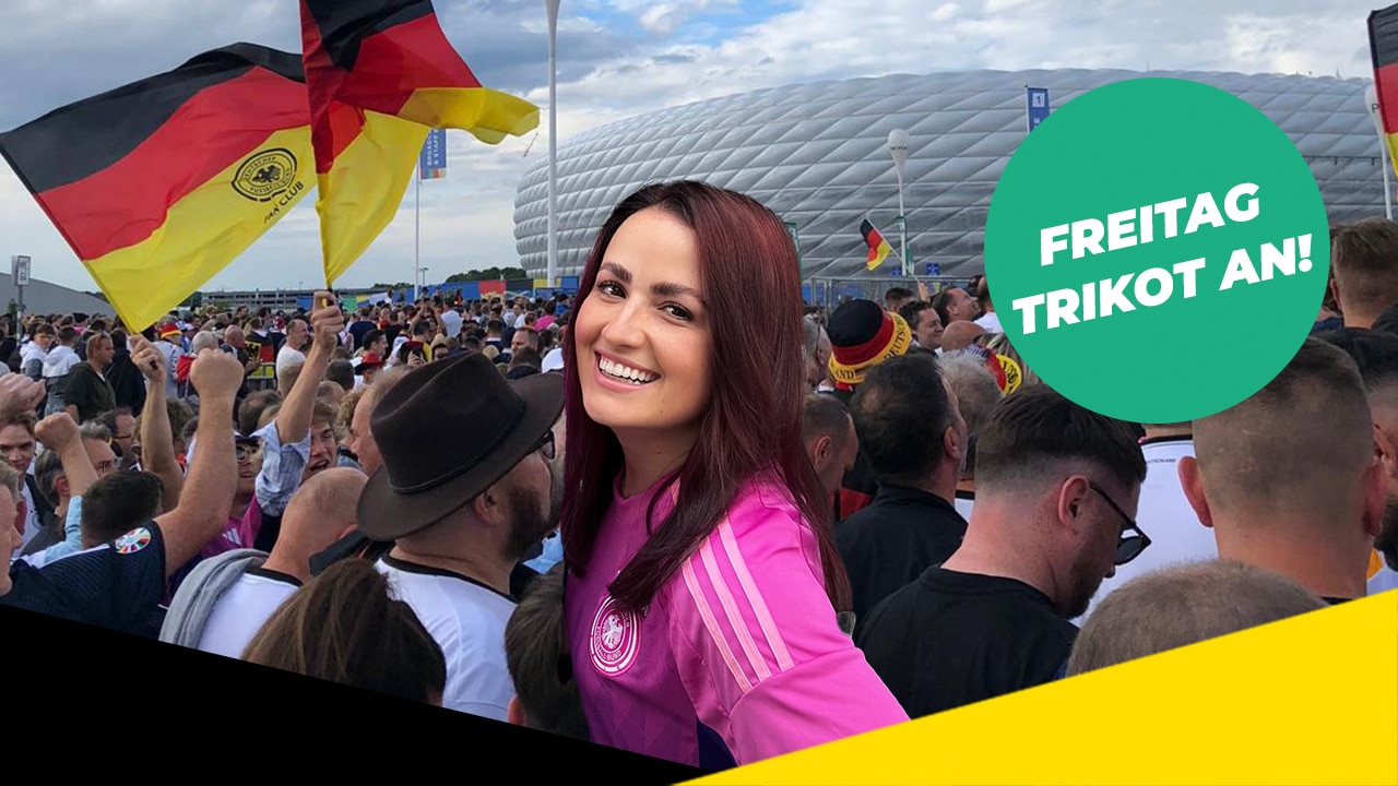 Wir sind ein Team: Trag dein Trikot am Freitag den ganzen Tag