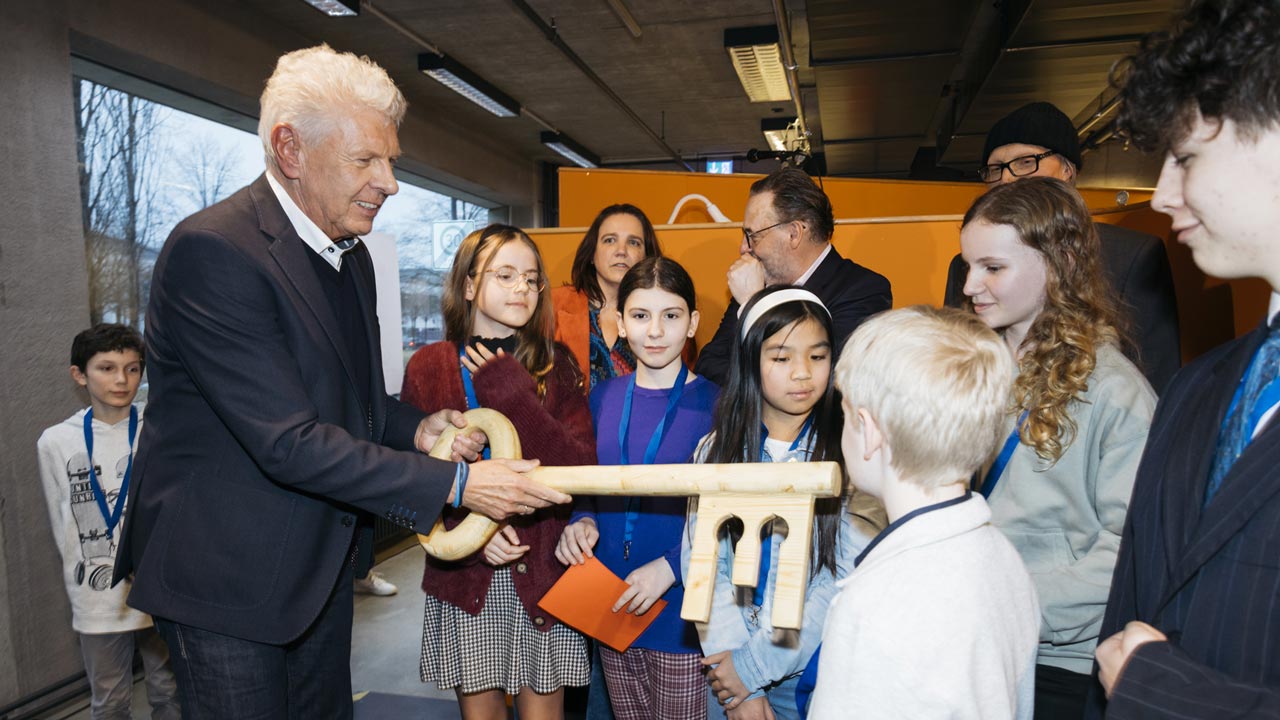 Dieter Reiter im Kindermuseum