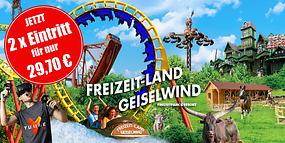 Tageskarte zum Sonderpreis! 2x innerhalb von 50 Tagen von der gleichen Person einlösbar!