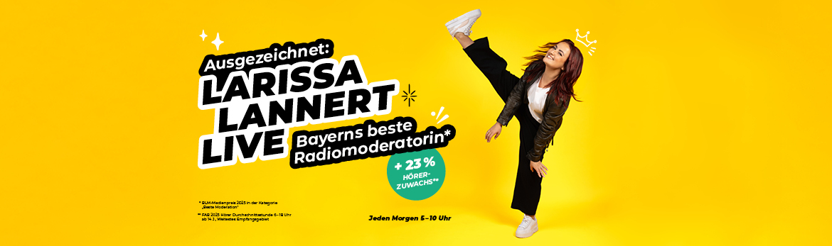 Banner Radiopreis Larissa Lannert Charivari München