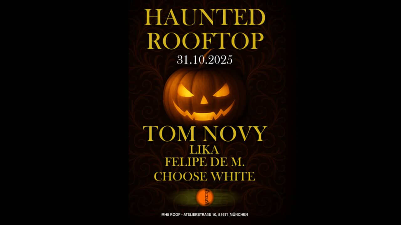 95.5 Charivari: ABOVE – Die Halloween Rooftop-Party @MH5 mit Tom Novy