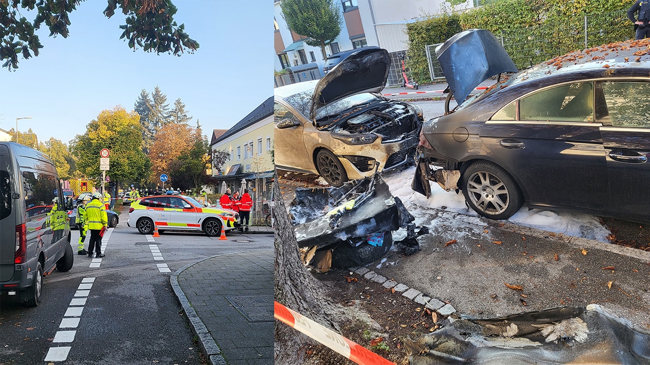 Großeinsatz in der Lerchenau – Bereich weiträumig meiden