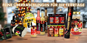 Der Online-Shop mit über 500 Produkten rund um Senf, Gewürze und mehr!