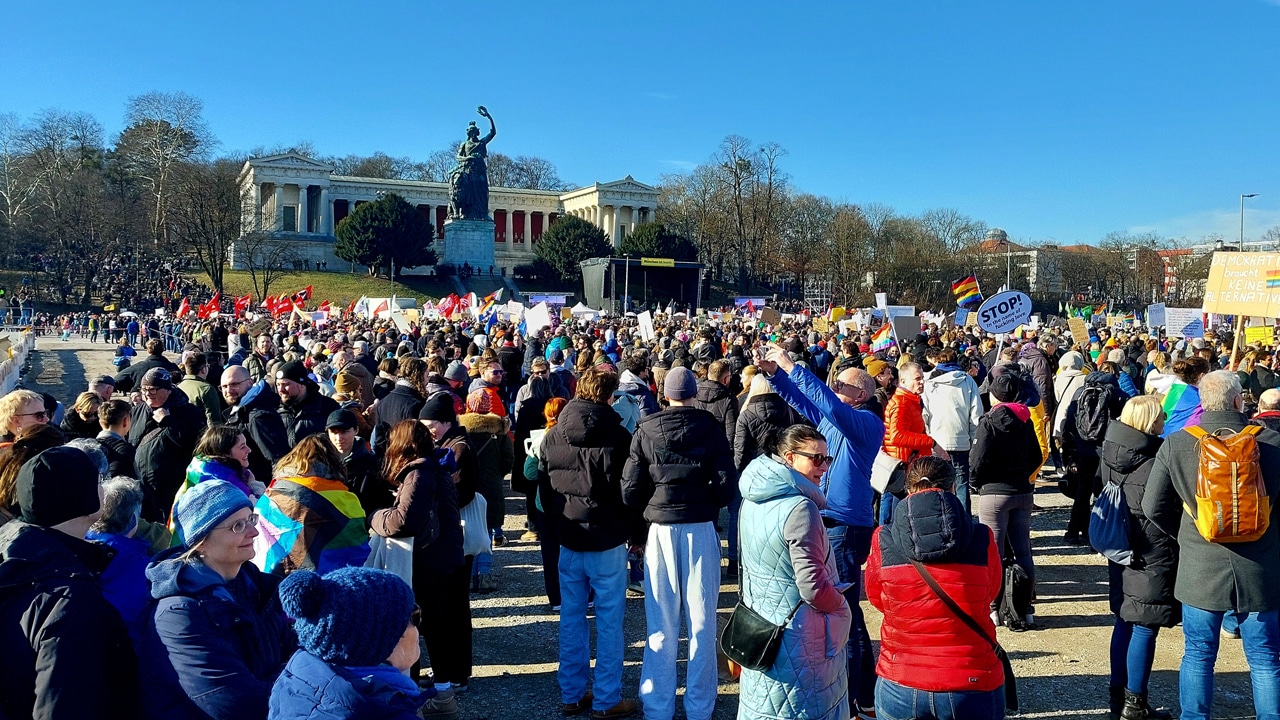 Samstag: 100.000 Menschen bei Demo auf der Theresienwiese erwartet