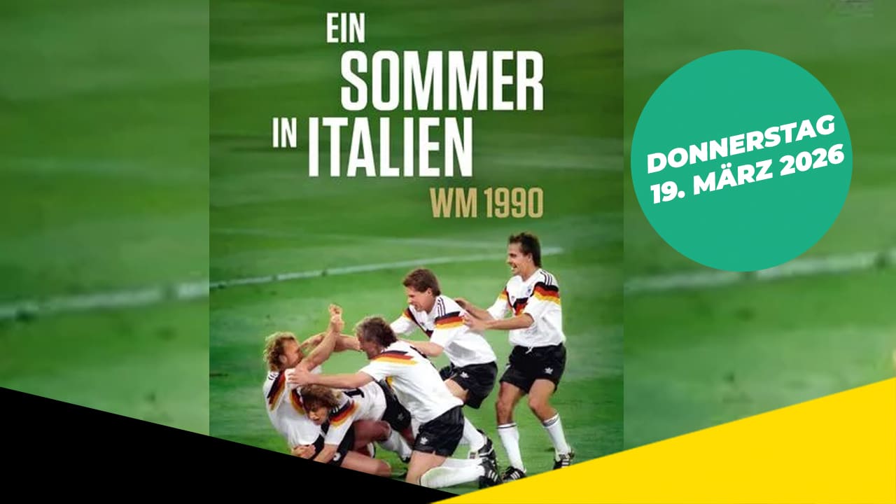 Ein ganzer Kinosaal für euch: ‚Ein Sommer in Italien – WM 1990‘