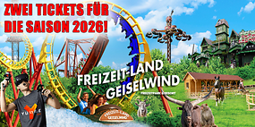 Zwei Tageskarten zum Sonderpreis!