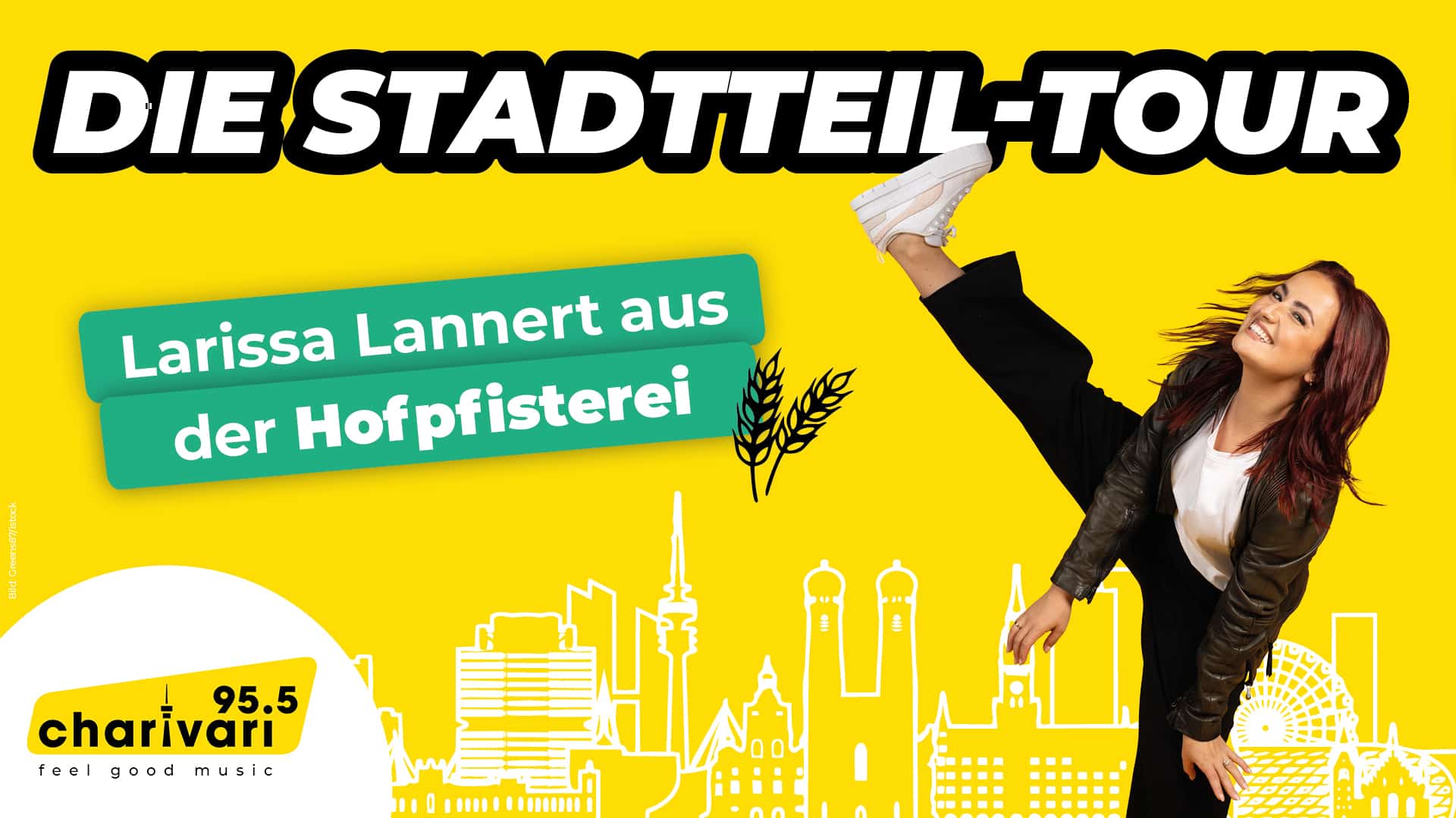 Larissa Lannert Live unterwegs in München – mit der Hofpfisterei
