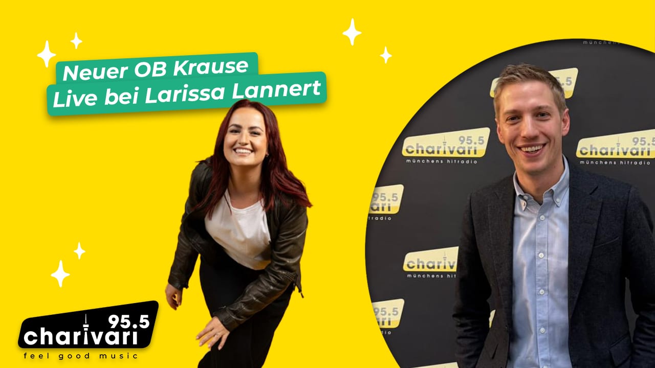 Am Dienstag: Der neue OB Dominik Krause live bei Larissa in der Show