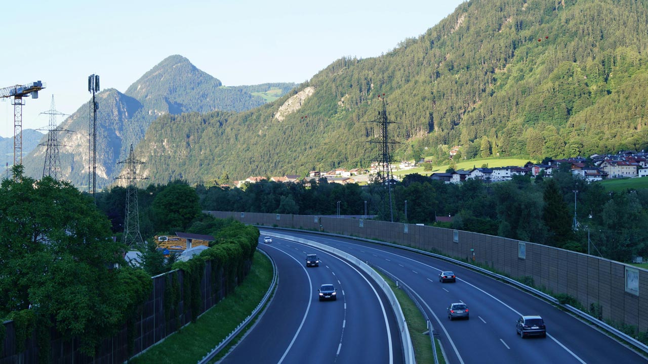 Demonstration auf der Brennerautobahn am 30. Mai