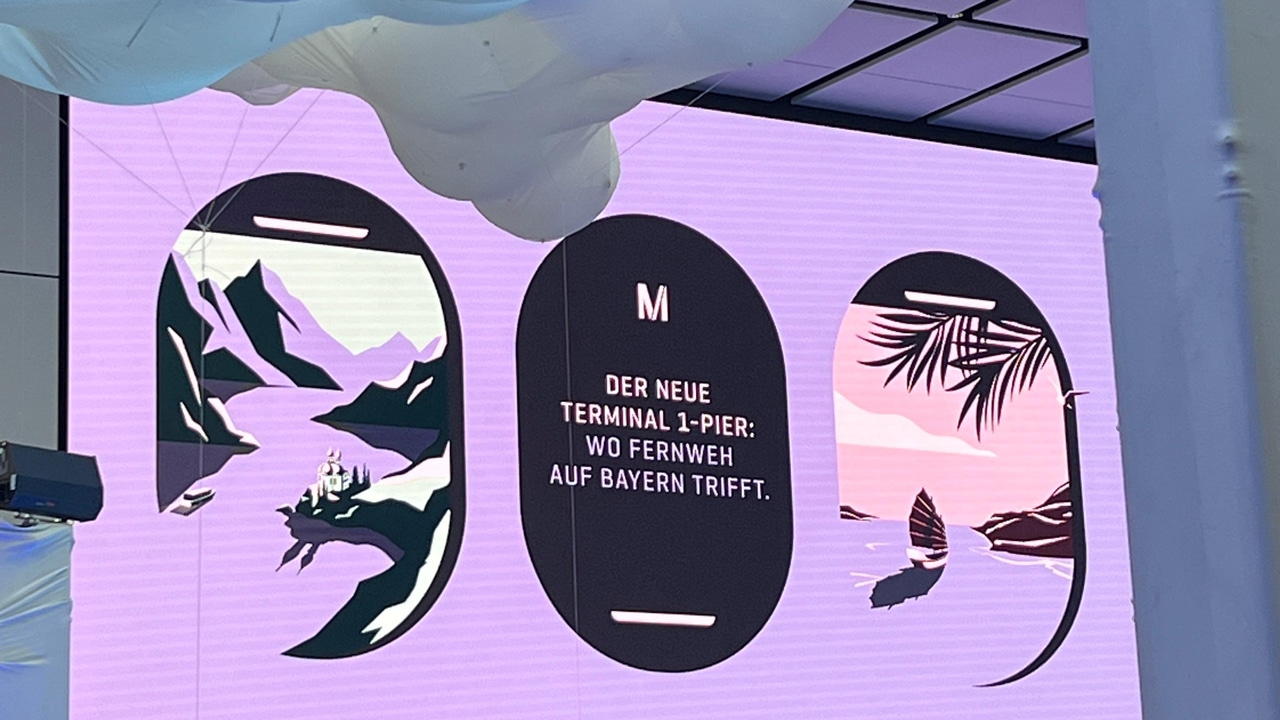 Modernstes Non-Schengen Terminal: Was Terminal 1-Pier in München zu bieten hat