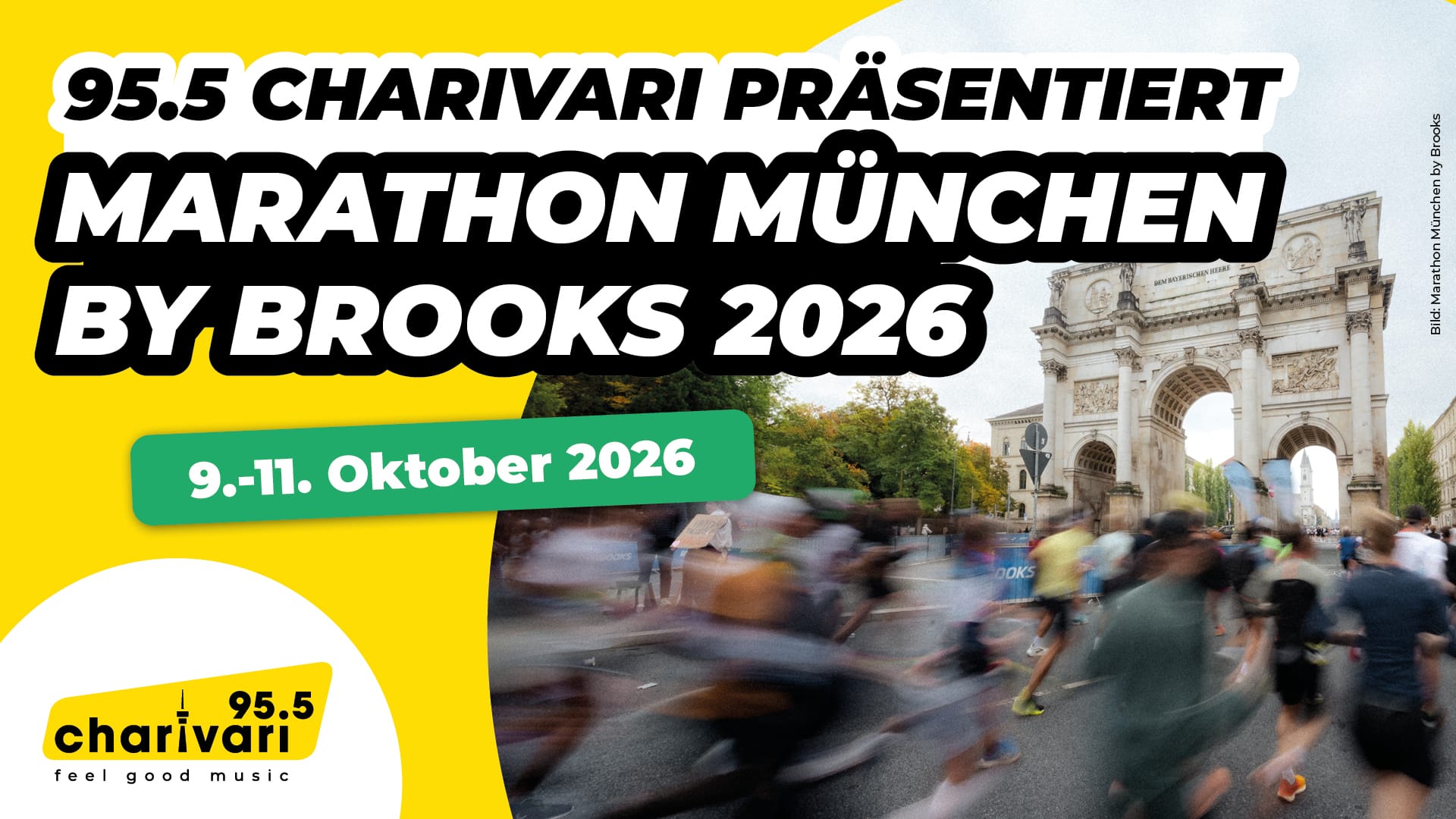 95.5 Charivari präsentiert: Marathon München by Brooks 2026