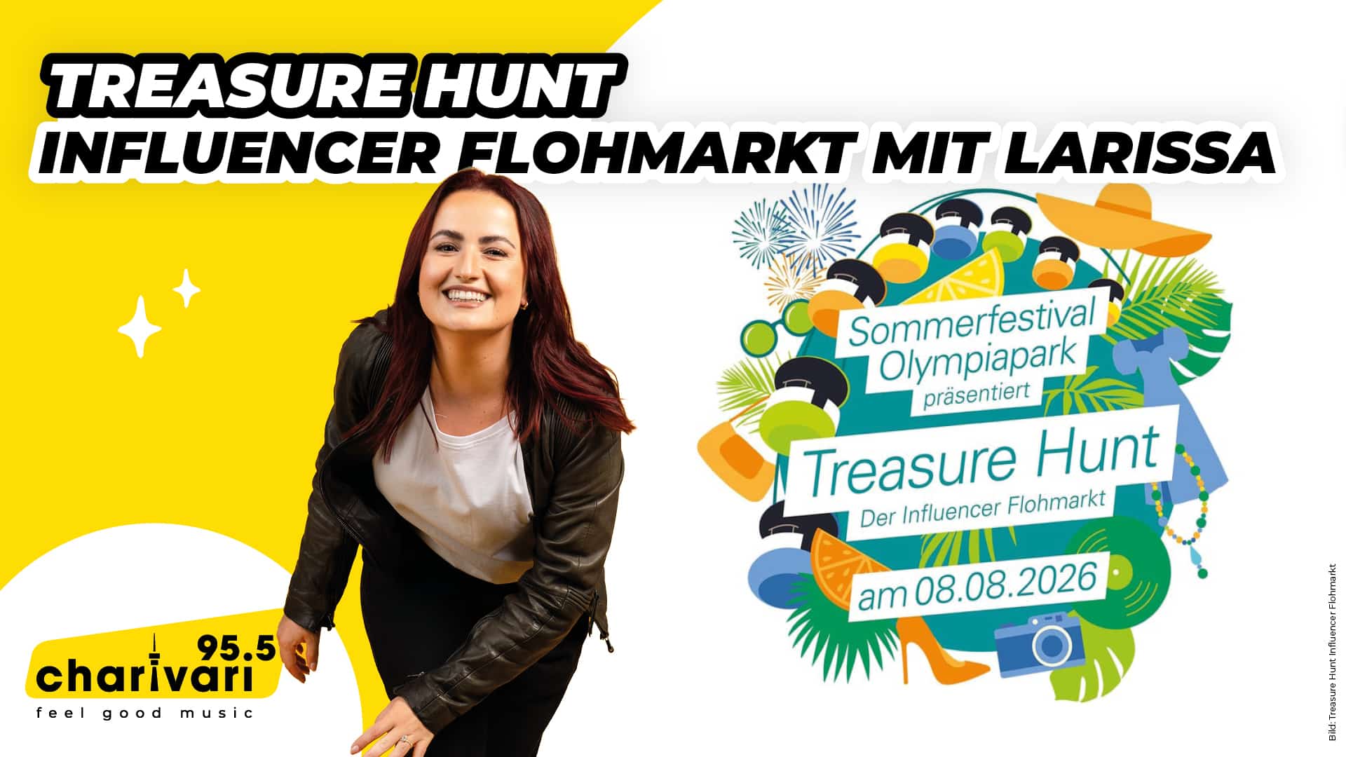 TREASURE HUNT – Münchens größter Influencer-Flohmarkt beim Sommerfestival im Olympiapark