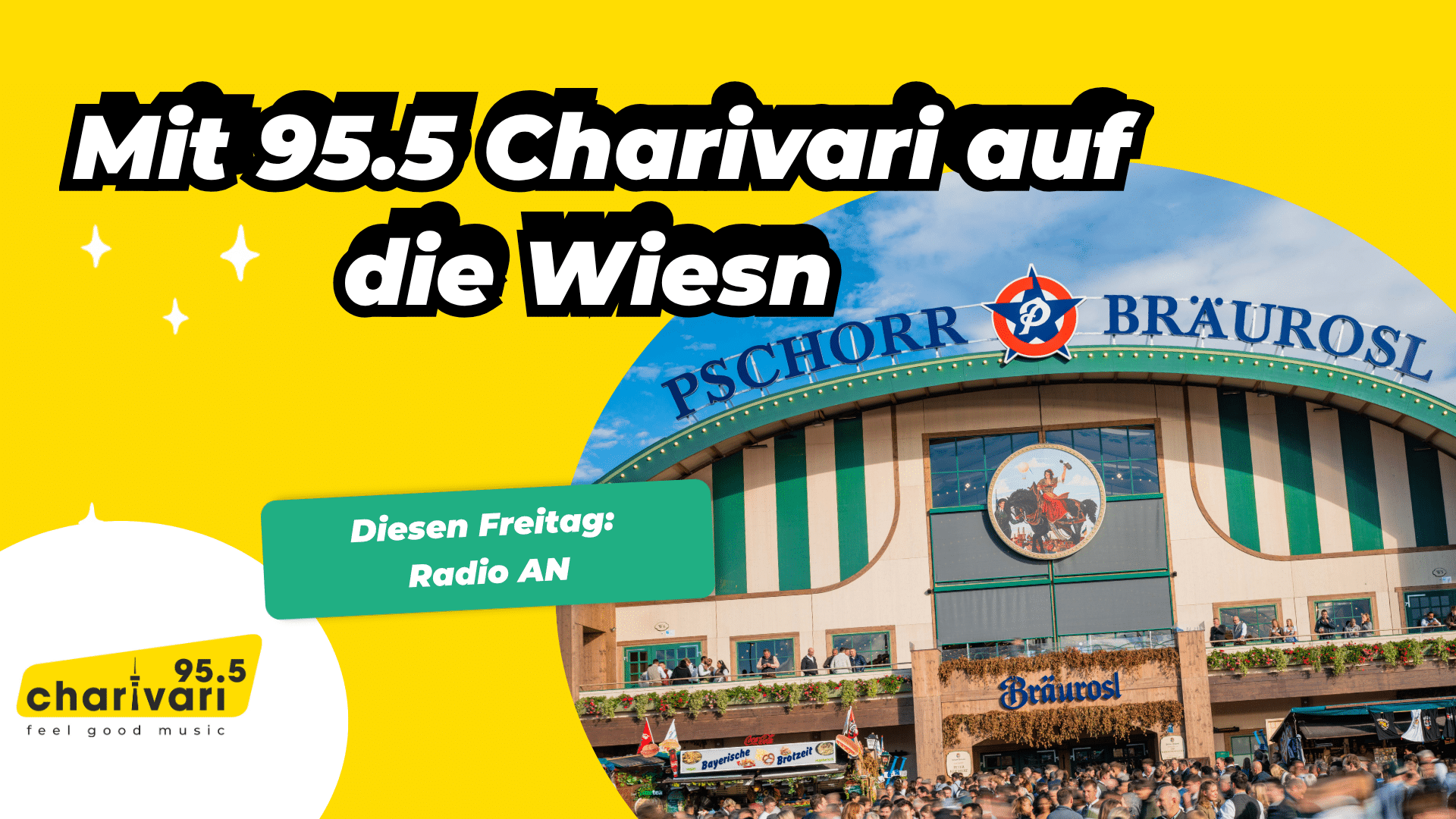Die Wiesn geht los – und wir laden dich in die Bräurosl ein!