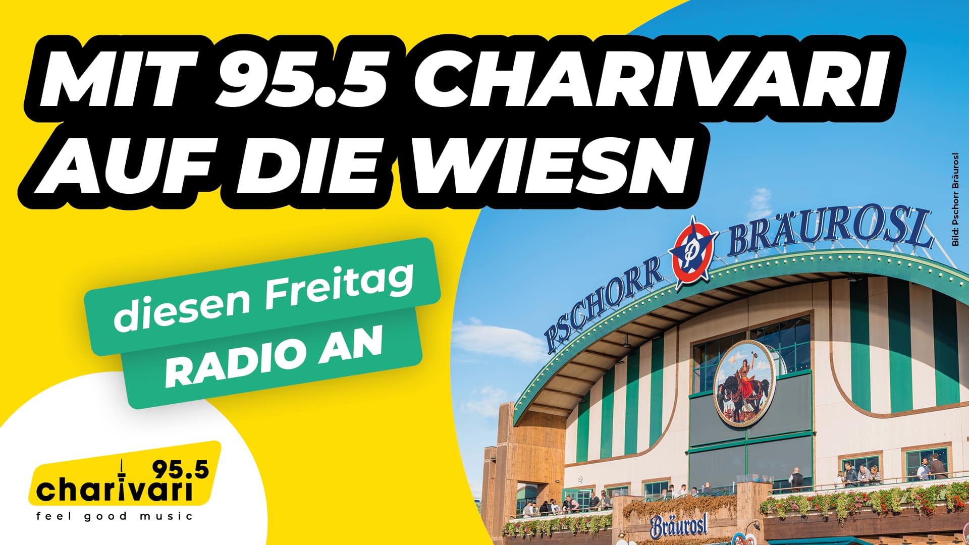 Die Wiesn geht los – und wir laden dich in die Bräurosl ein!