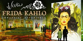Ticket für einen Erwachsenen zu „Viva Frida Kahlo“ samstags oder sonntags in Frankfurt